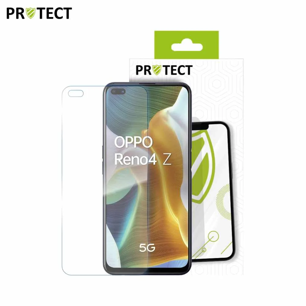 Verre Trempé Classique PROTECT pour OPPO Reno 4 Z 5G Transparent — vue 2