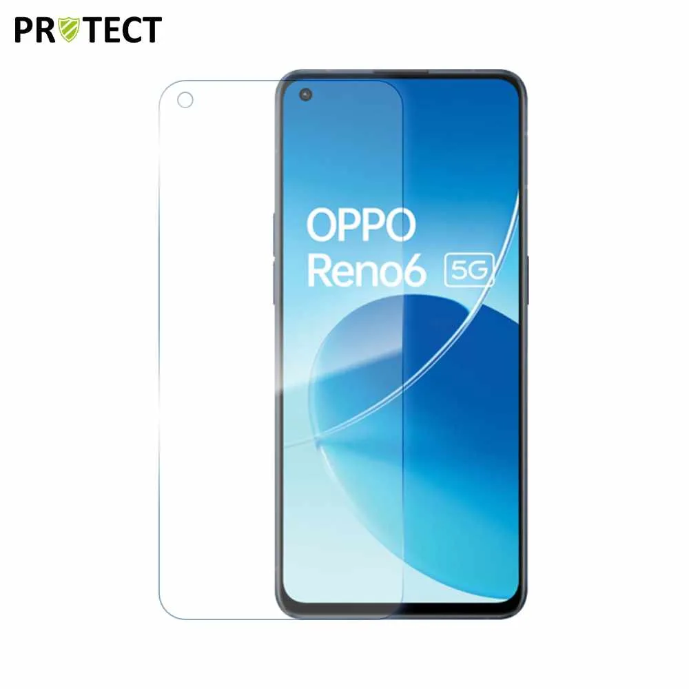 Verre Trempé Classique PROTECT pour OPPO Reno 6 5G Transparent