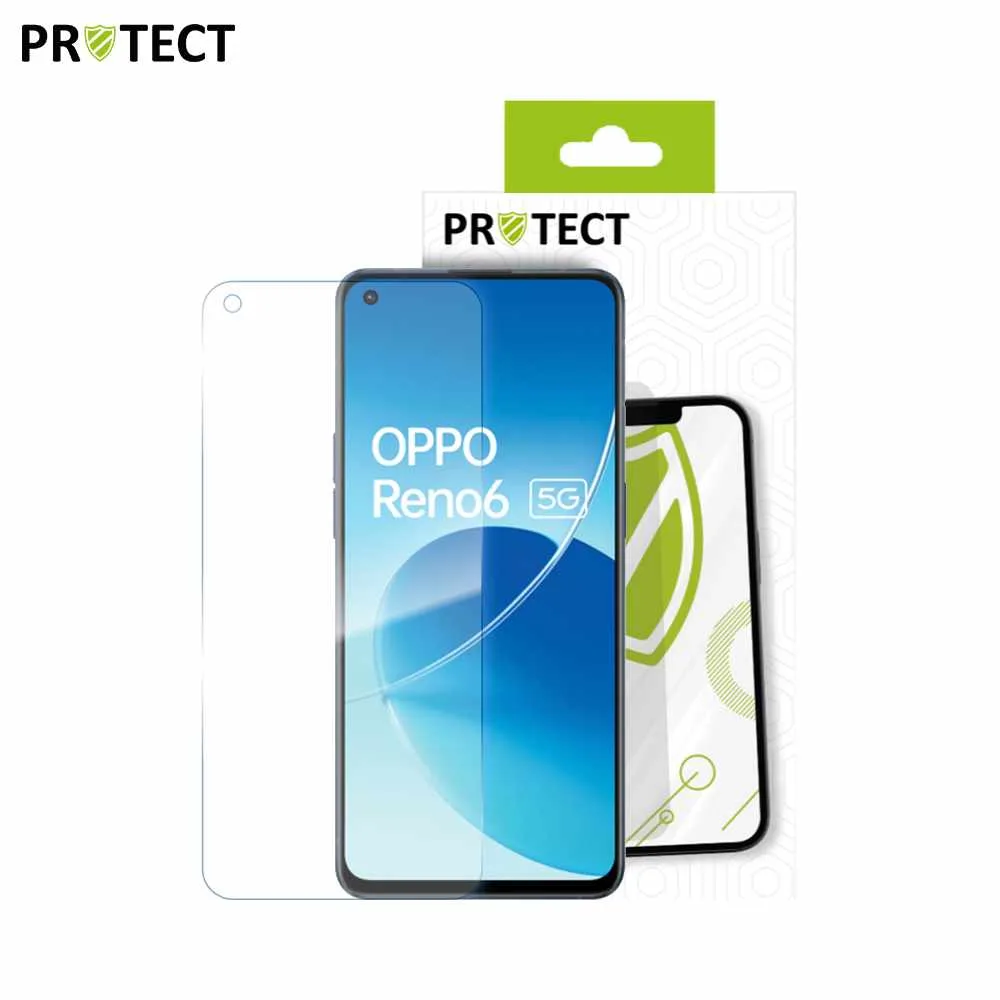 Verre Trempé Classique PROTECT pour OPPO Reno 6 5G Transparent — vue 2