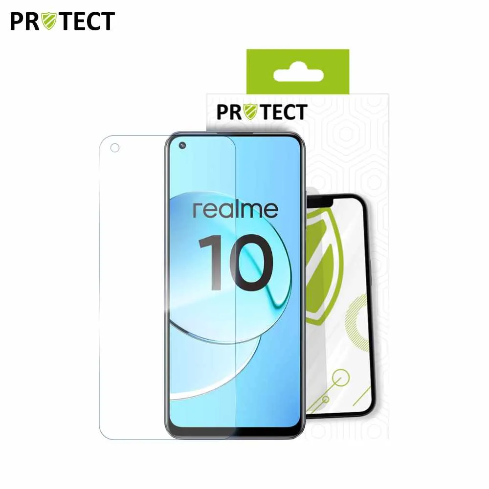 Verre Trempé Classique PROTECT pour Realme 10 4G Transparent — vue 2