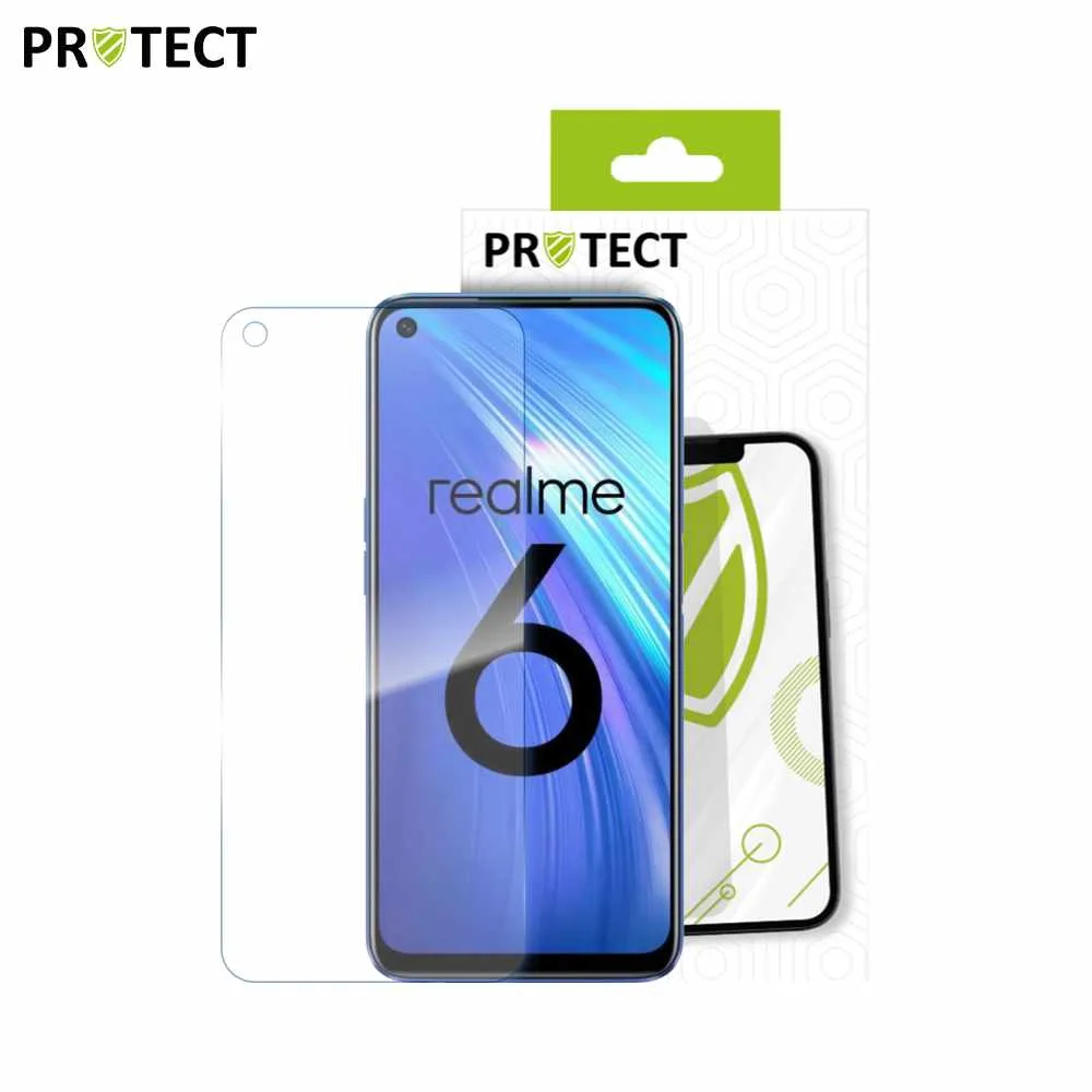 Verre Trempé Classique PROTECT pour Realme 6 Transparent — vue 2