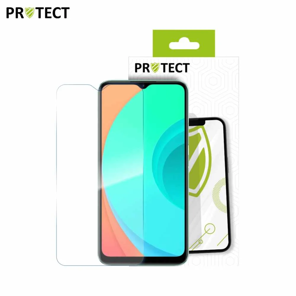 Verre Trempé Classique PROTECT pour Realme C11 (2020) Transparent — vue 2