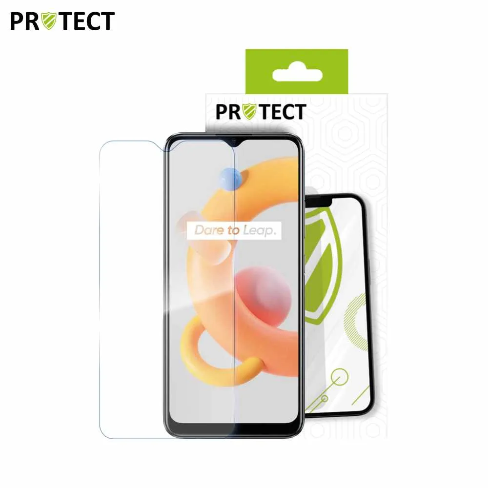 Verre Trempé Classique PROTECT pour Realme C11 (2021) Transparent — vue 2