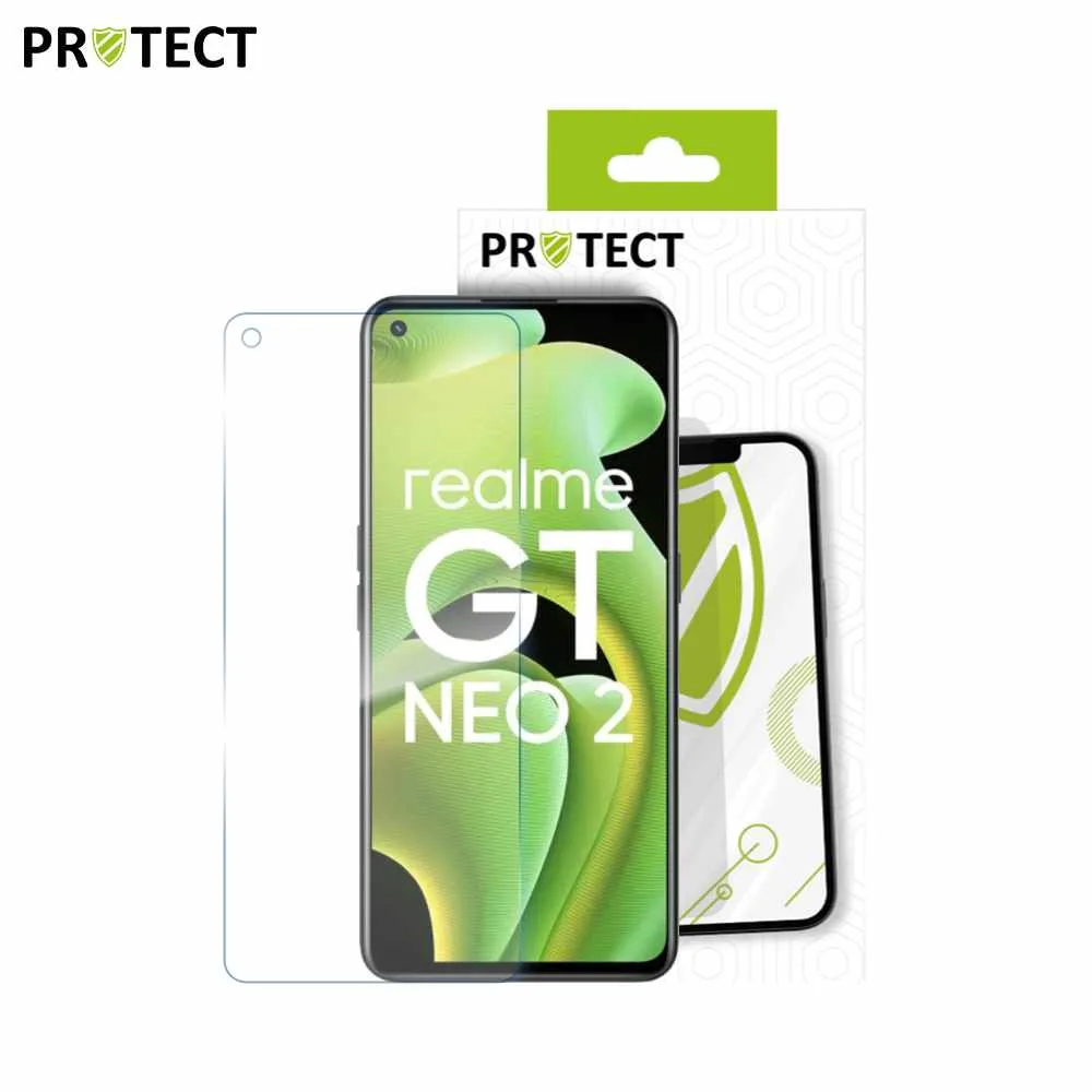 Verre Trempé Classique PROTECT pour Realme GT NEO 2 Transparent — vue 2