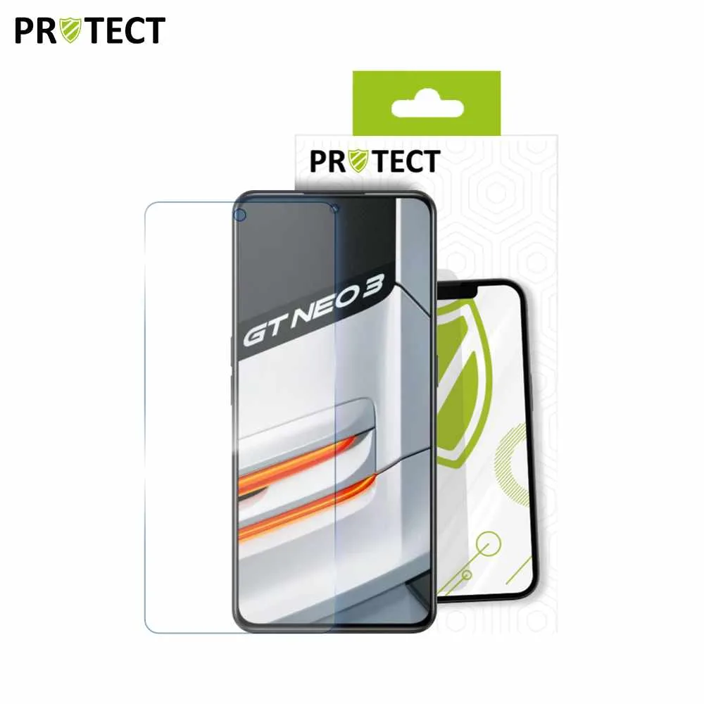 Verre Trempé Classique PROTECT pour Realme GT NEO 3 Transparent — vue 2