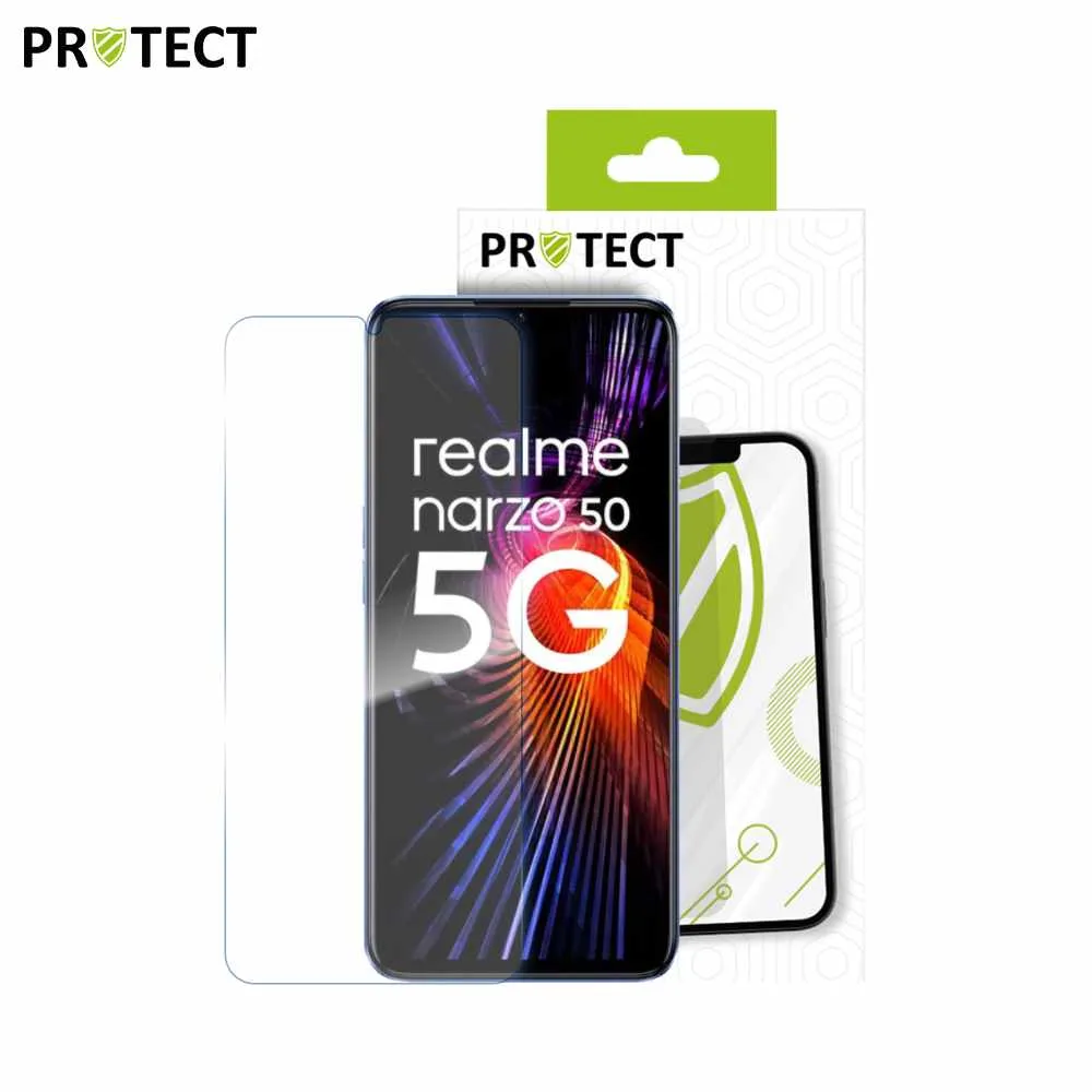 Verre Trempé Classique PROTECT pour Realme Narzo 50 5G Transparent — vue 2