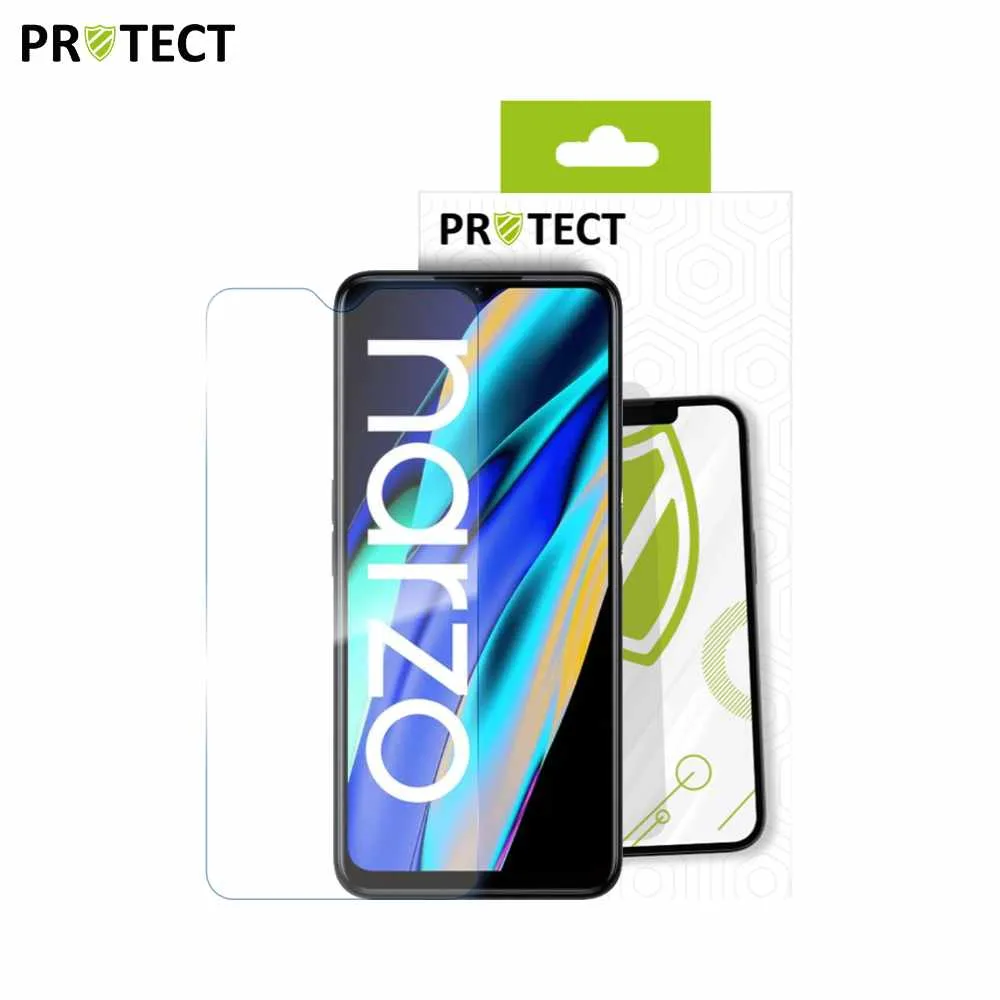 Verre Trempé Classique PROTECT pour Realme Narzo 50A Prime Transparent — vue 2