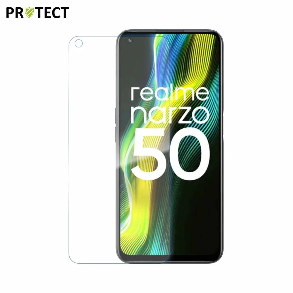 Verre Trempé Classique PROTECT pour Realme Narzo 50 4G Transparent