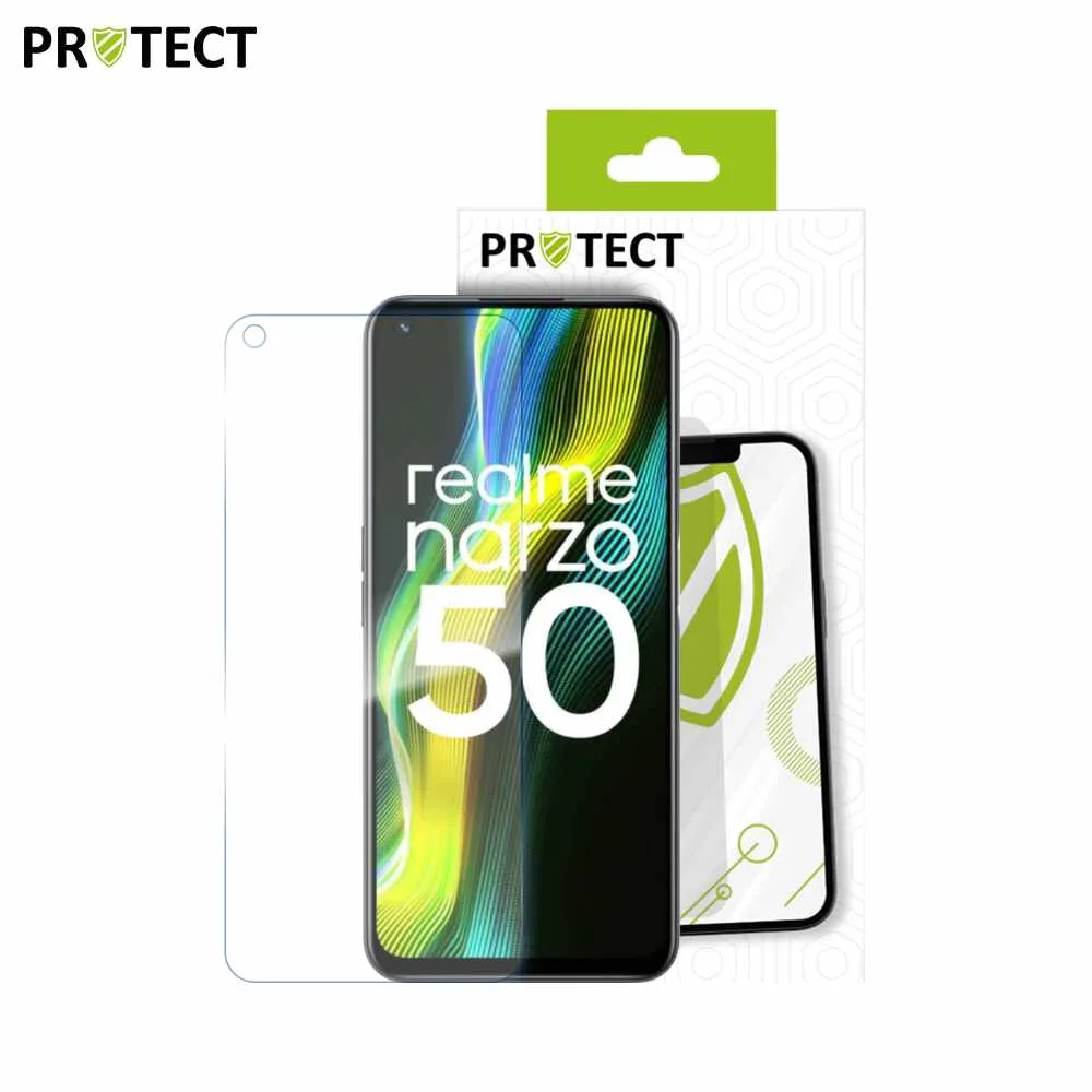 Verre Trempé Classique PROTECT pour Realme Narzo 50 4G Transparent — vue 2