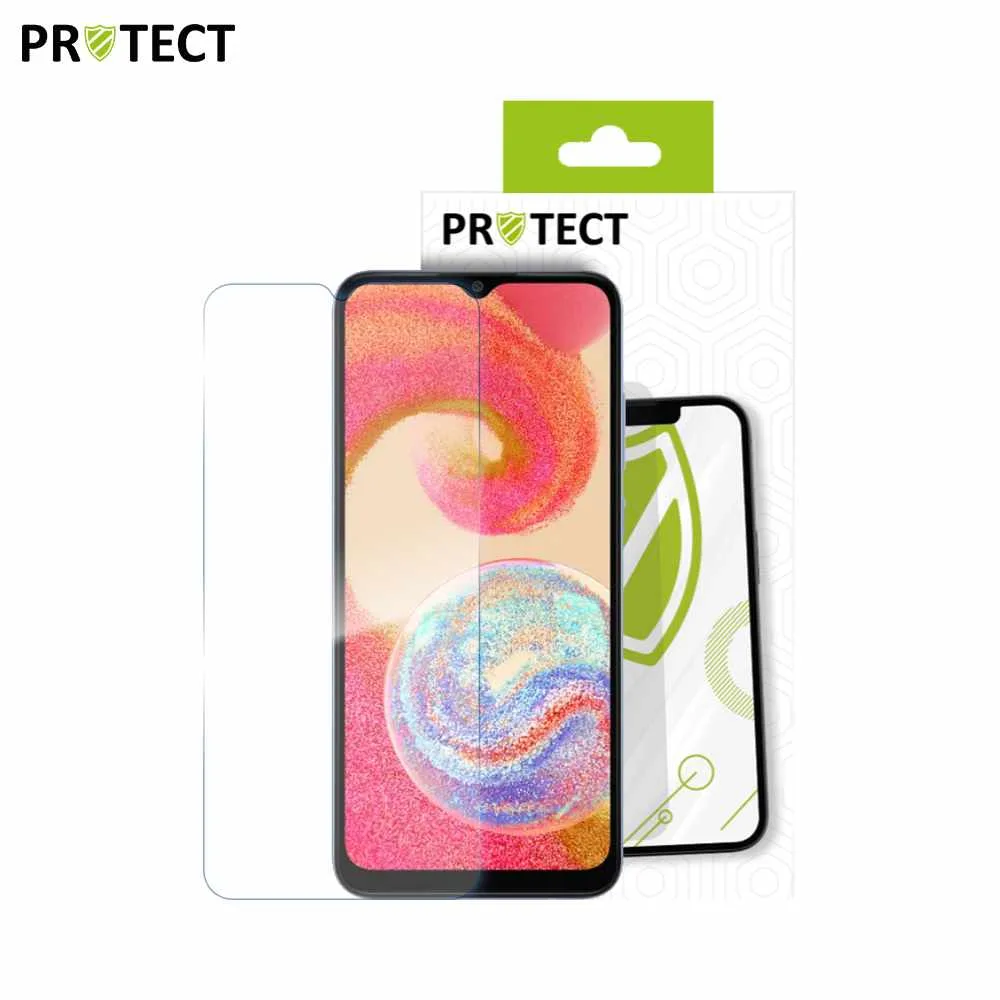 Verre Trempé Classique PROTECT pour Samsung Galaxy A04e A042 Transparent — vue 2
