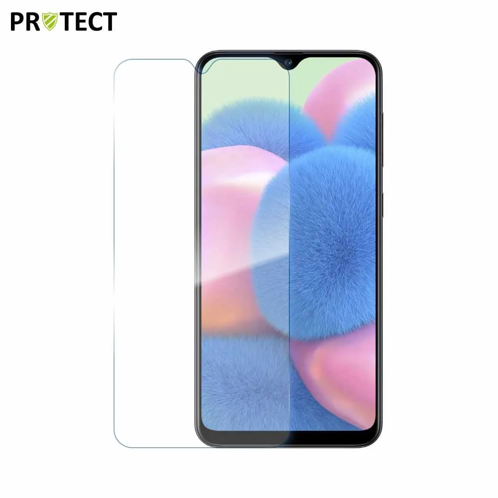 Verre Trempé Classique PROTECT pour Samsung Galaxy A30S A307 Transparent
