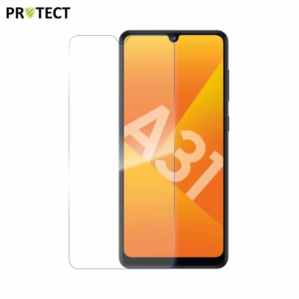 Verre Trempé Classique PROTECT pour Samsung Galaxy A31 A315 Transparent