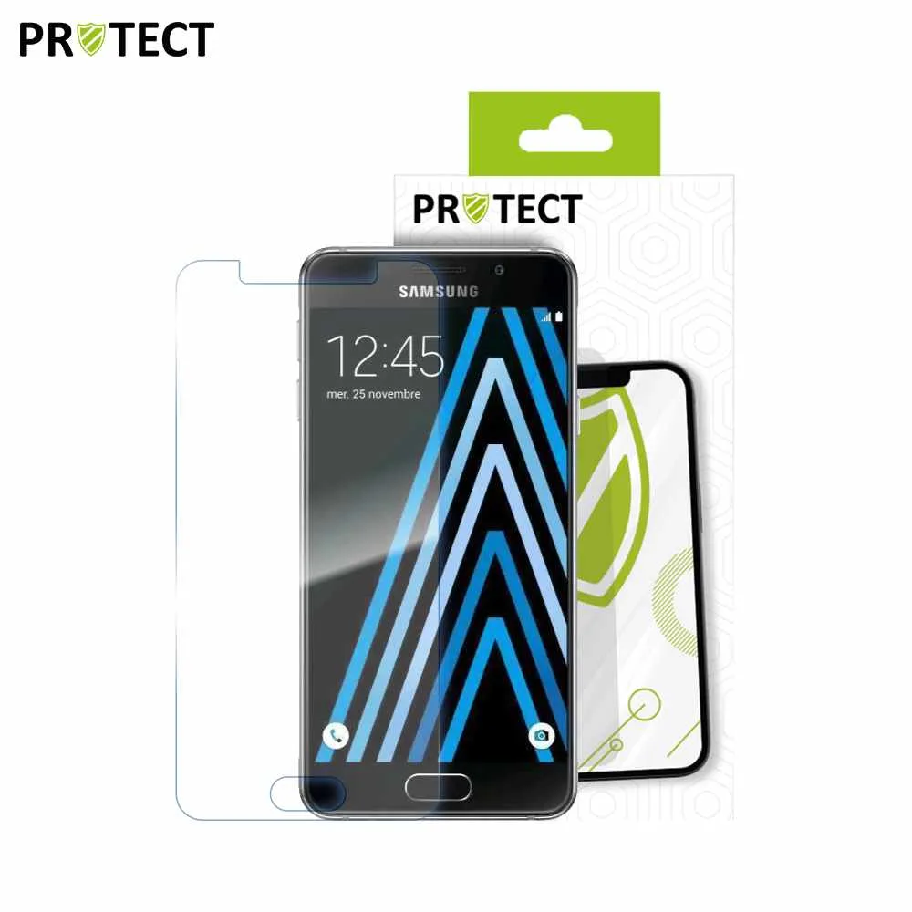 Verre Trempé Classique PROTECT pour Samsung Galaxy A3 2016 A310 Transparent — vue 2