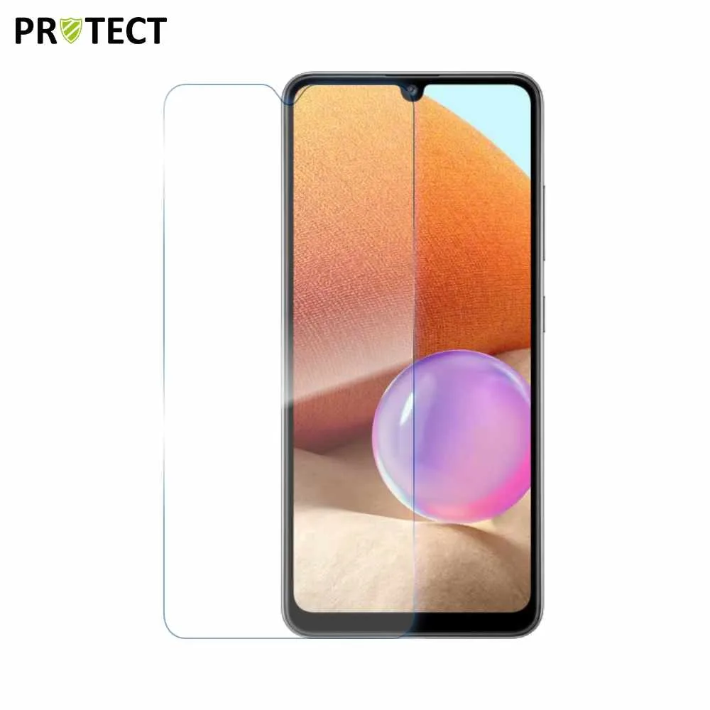 Verre Trempé Classique PROTECT pour Samsung Galaxy A32 4G A325 Transparent