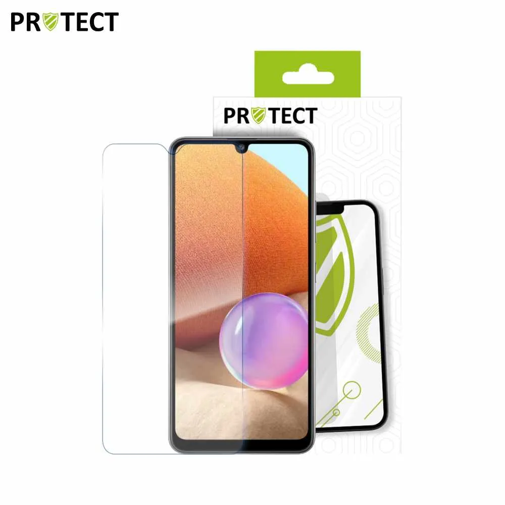 Verre Trempé Classique PROTECT pour Samsung Galaxy A32 4G A325 Transparent — vue 2