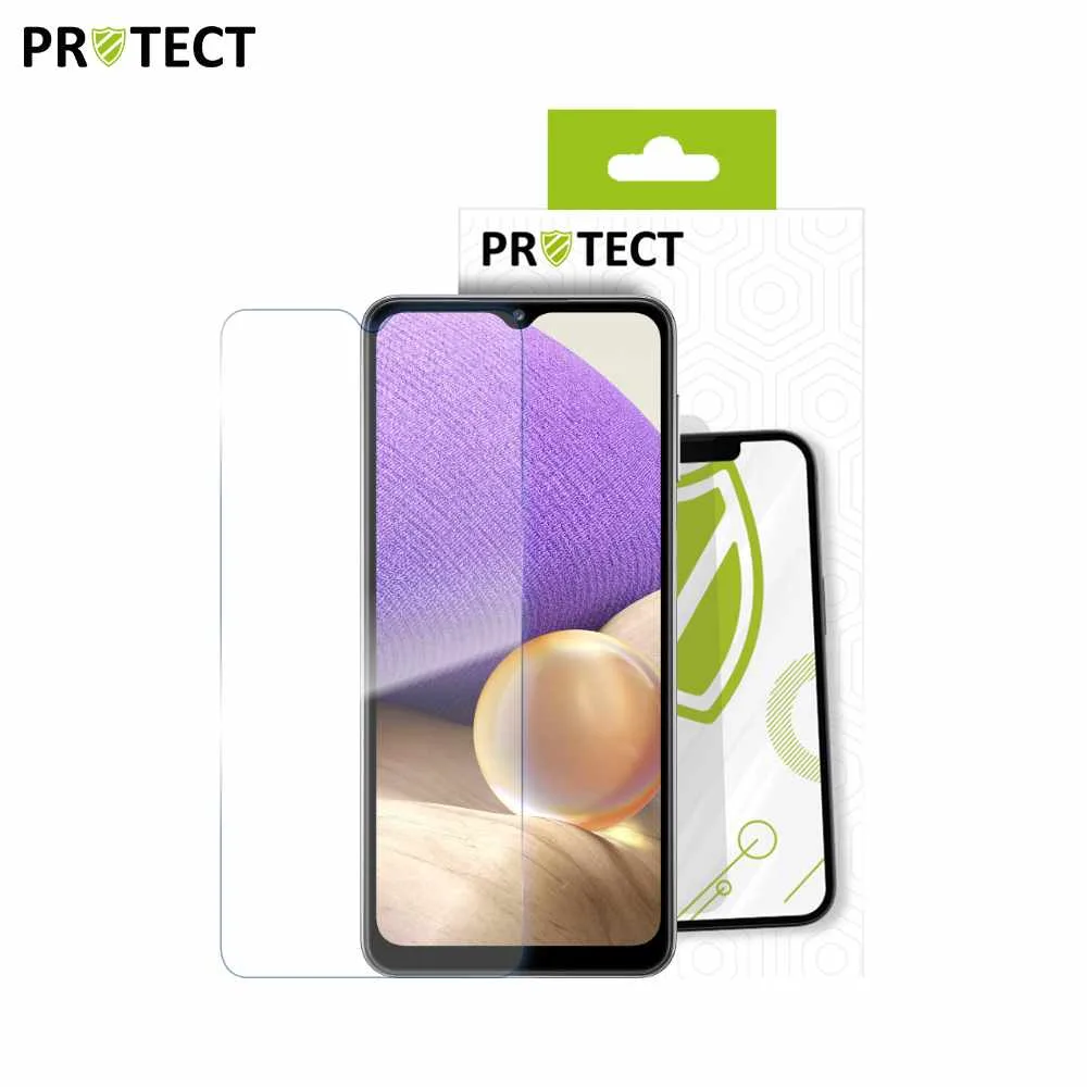 Verre Trempé Classique PROTECT pour Samsung Galaxy A32 5G A326 Transparent — vue 2