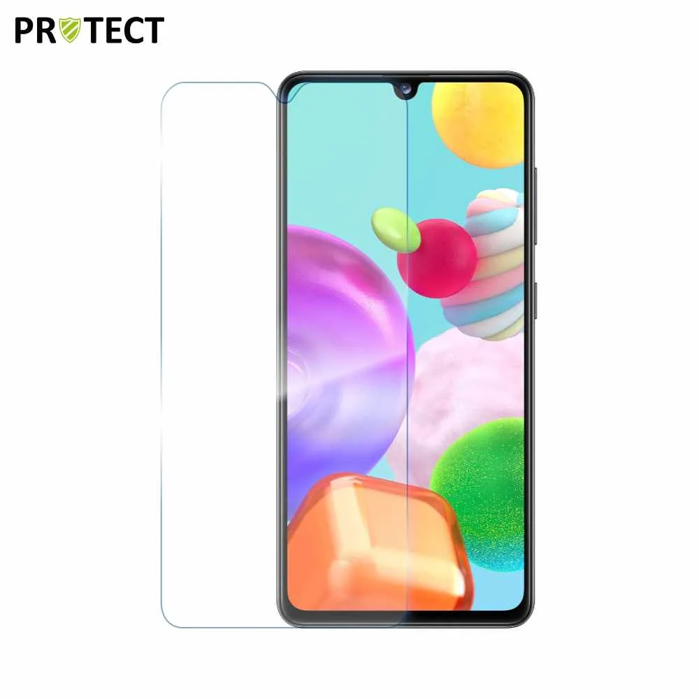 Verre Trempé Classique PROTECT pour Samsung Galaxy A41 Transparent