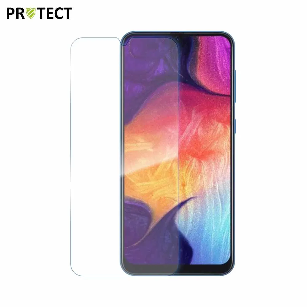 Verre Trempé Classique PROTECT pour Samsung Galaxy A50 A505 Transparent