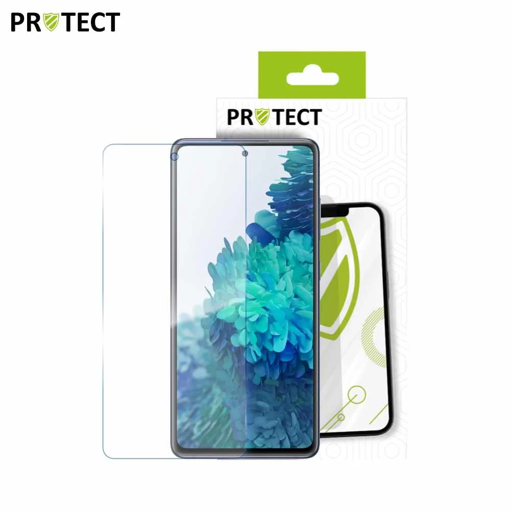 Verre Trempé Classique PROTECT pour Samsung Galaxy A51 A515, S20 FE 5G G781 & S20 FE 4G G780 Transparent — vue 2