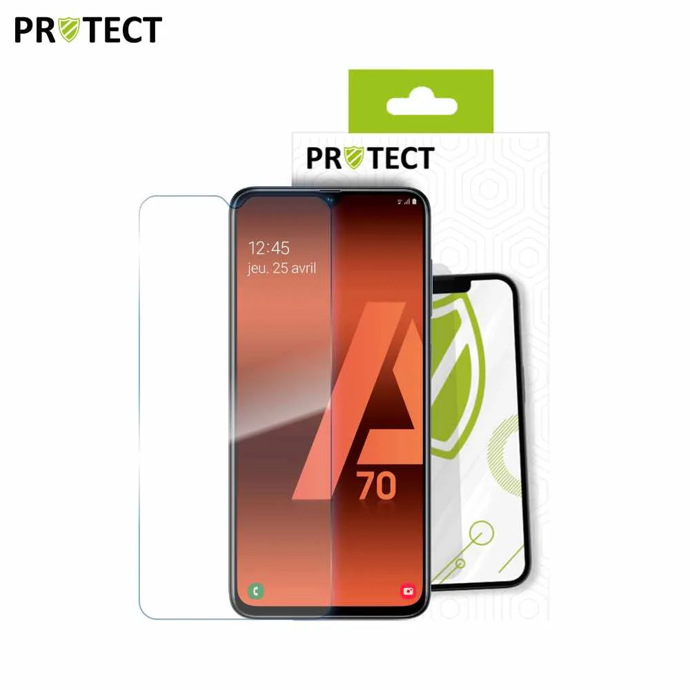 Verre Trempé Classique PROTECT pour Samsung Galaxy A70 A705 Transparent — vue 2