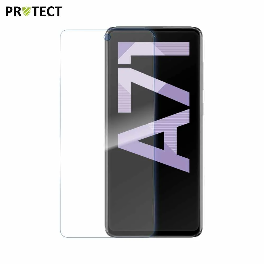 Verre Trempé Classique PROTECT pour Samsung Galaxy A71 Transparent