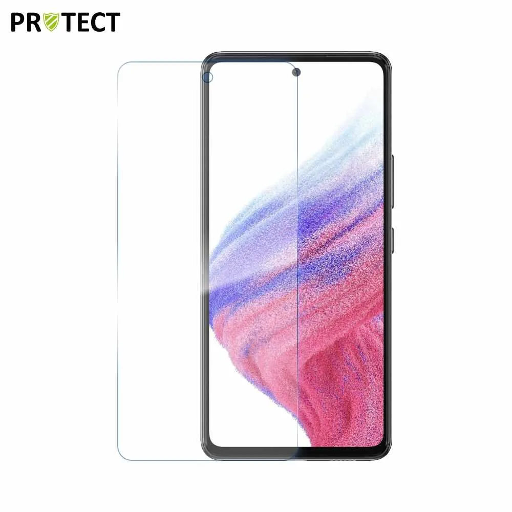 Verre Trempé Classique PROTECT pour Samsung Galaxy A73 5G A736 Transparent
