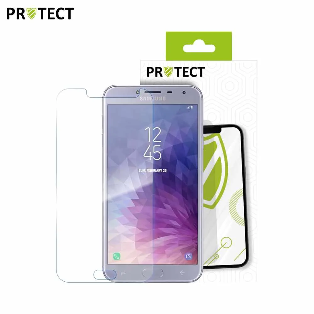 Verre Trempé Classique PROTECT pour Samsung Galaxy J4 2018 J400 Transparent — vue 2