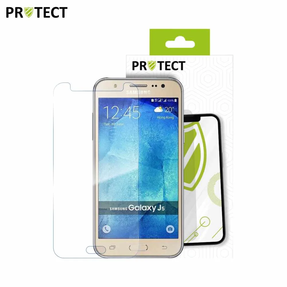 Verre Trempé Classique PROTECT pour Samsung Galaxy J5 2015 J500 Transparent — vue 2