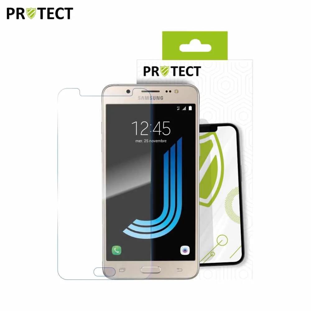 Verre Trempé Classique PROTECT pour Samsung Galaxy J5 2016 J510 Transparent — vue 2