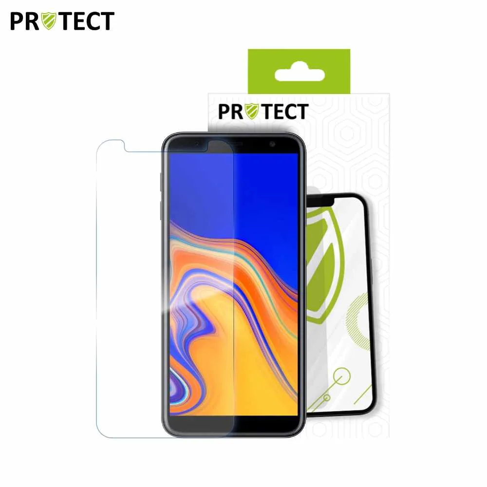 Verre Trempé Classique PROTECT pour Samsung Galaxy J6 Plus J610 Transparent — vue 2