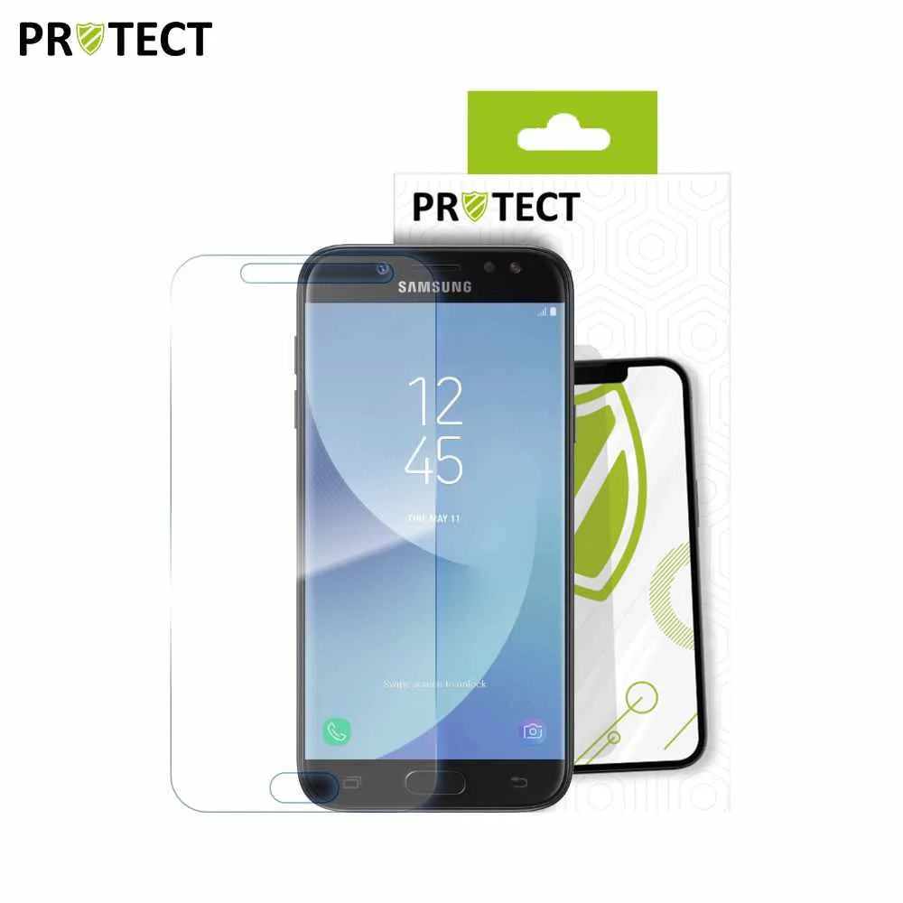 Verre Trempé Classique PROTECT pour Samsung Galaxy J7 2017 J730 Transparent — vue 2