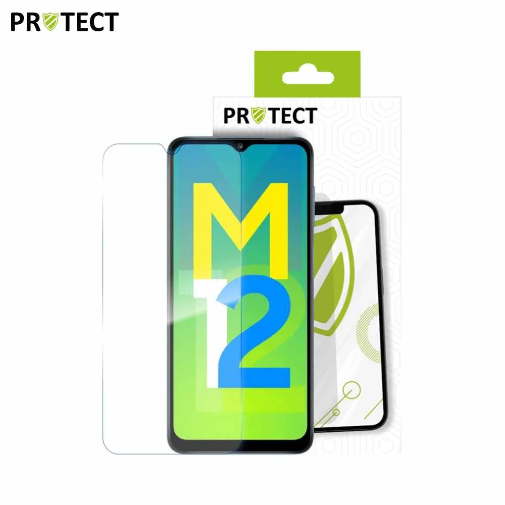 Verre Trempé Classique PROTECT pour Samsung Galaxy M12 M127 Transparent — vue 2