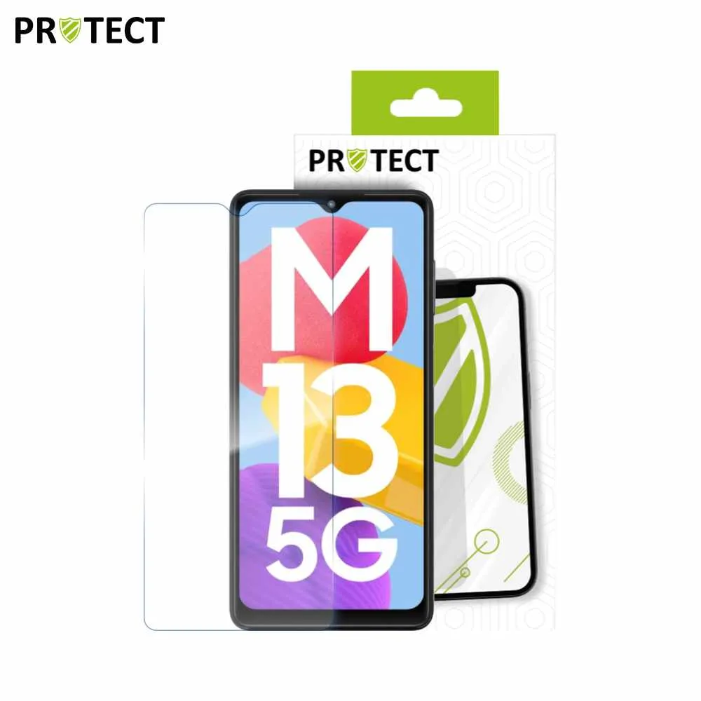 Verre Trempé Classique PROTECT pour Samsung Galaxy M13 5G M136 Transparent — vue 2