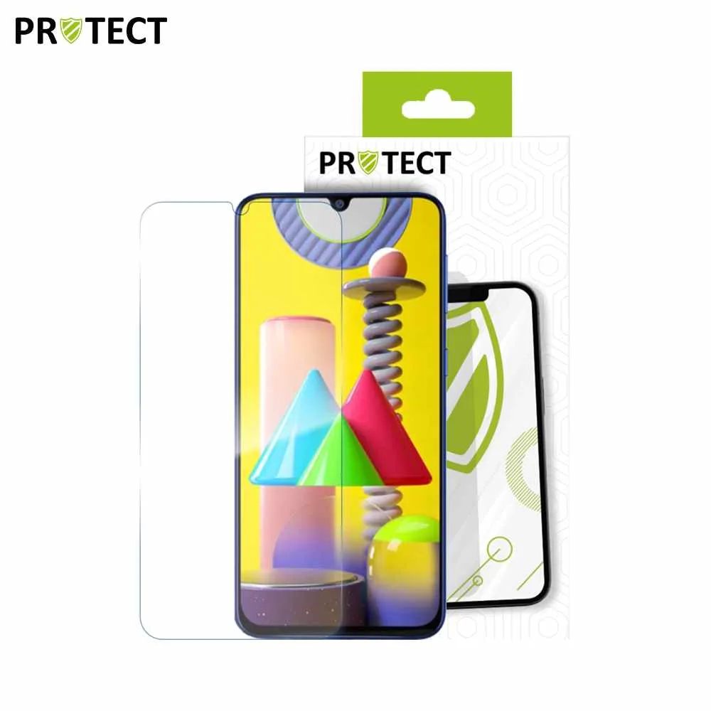 Verre Trempé Classique PROTECT pour Samsung Galaxy M31 M315 Transparent — vue 2