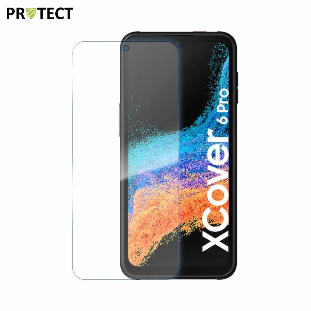 Verre Trempé Classique PROTECT pour Samsung Galaxy Xcover 6 Pro G736 Transparent