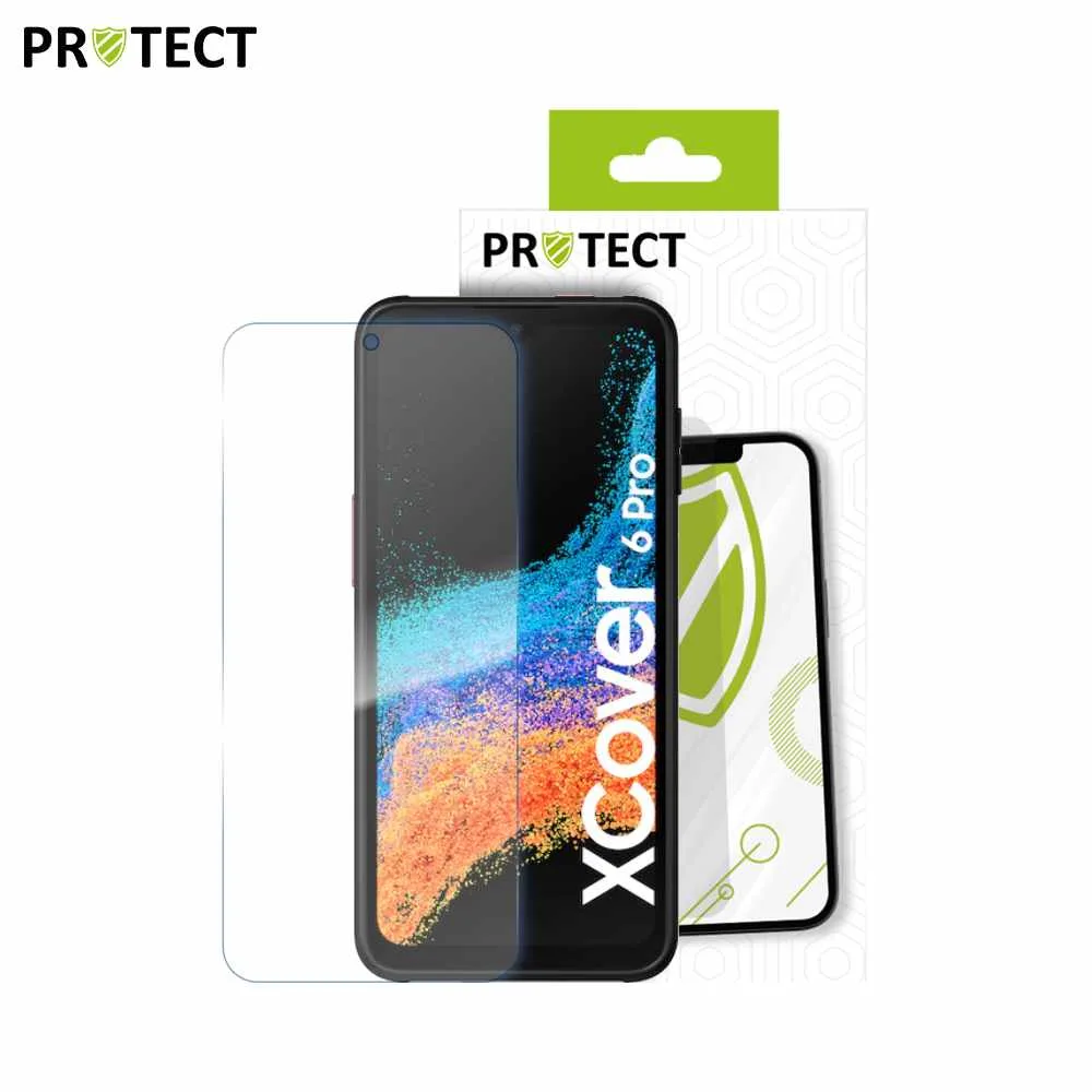 Verre Trempé Classique PROTECT pour Samsung Galaxy Xcover 6 Pro G736 Transparent — vue 2