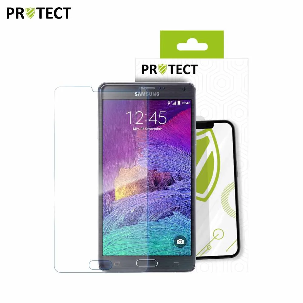 Verre Trempé Classique PROTECT pour Samsung Galaxy Note 4 N910 Transparent — vue 2