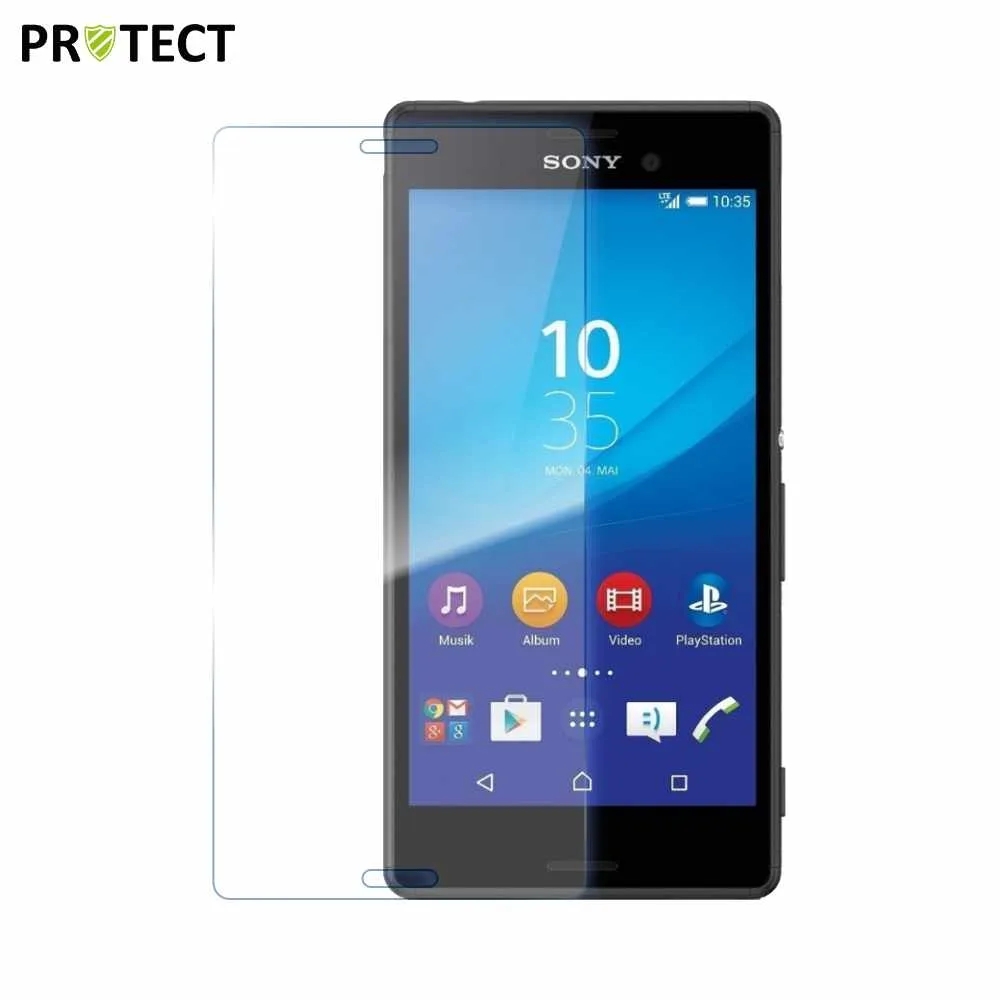 Verre Trempé Classique PROTECT pour Sony Xperia M4 Aqua E2303 Transparent