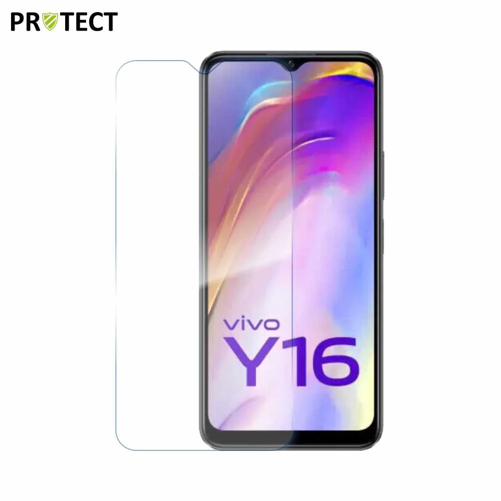 Verre Trempé Classique PROTECT pour Vivo Y16 Transparent