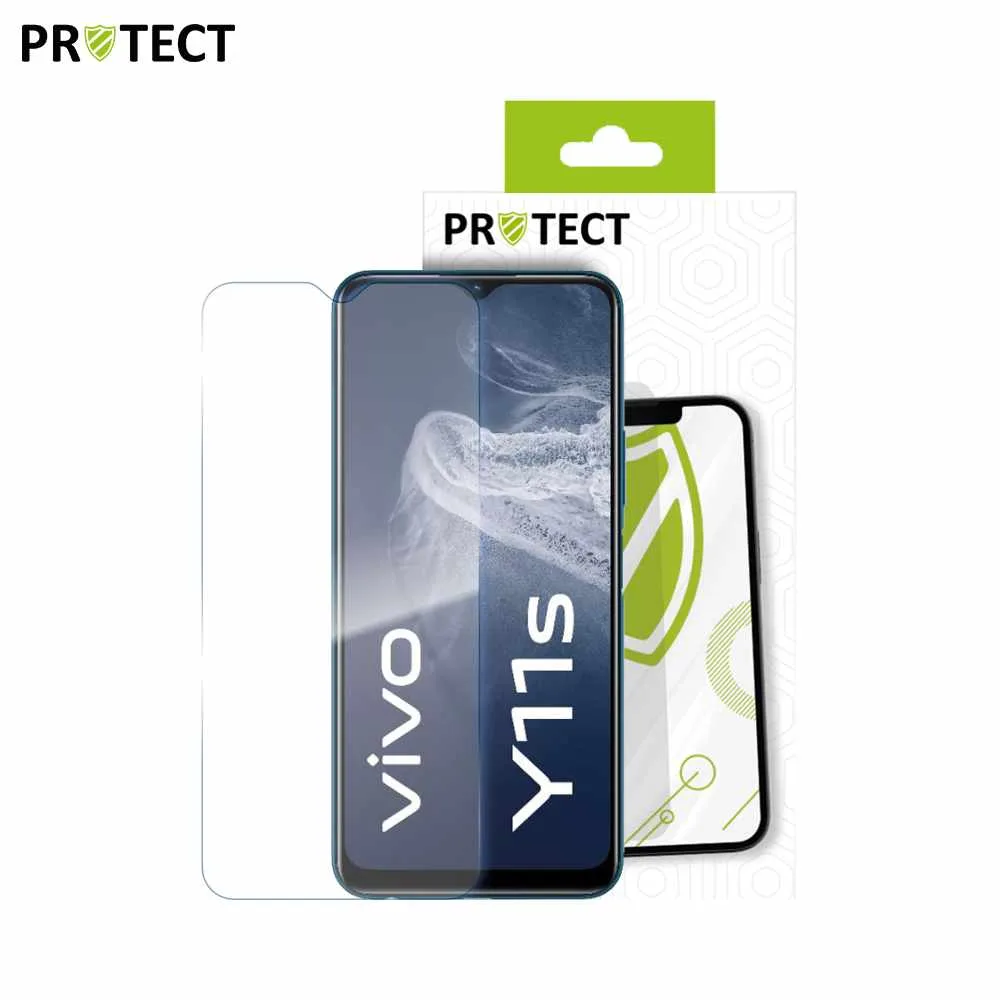 Verre Trempé Classique PROTECT pour Vivo Y11s Transparent — vue 2