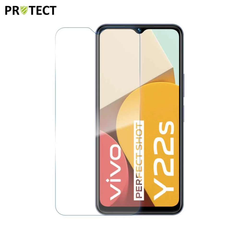 Verre Trempé Classique PROTECT pour Vivo Y22s Transparent