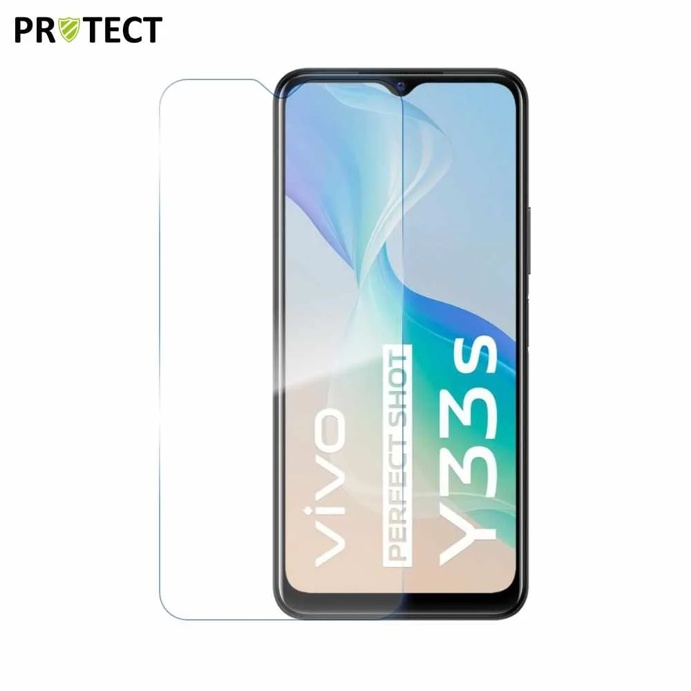 Verre Trempé Classique PROTECT pour Vivo Y33s 4G Transparent