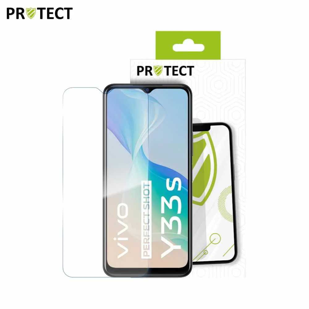 Verre Trempé Classique PROTECT pour Vivo Y33s 4G Transparent — vue 2