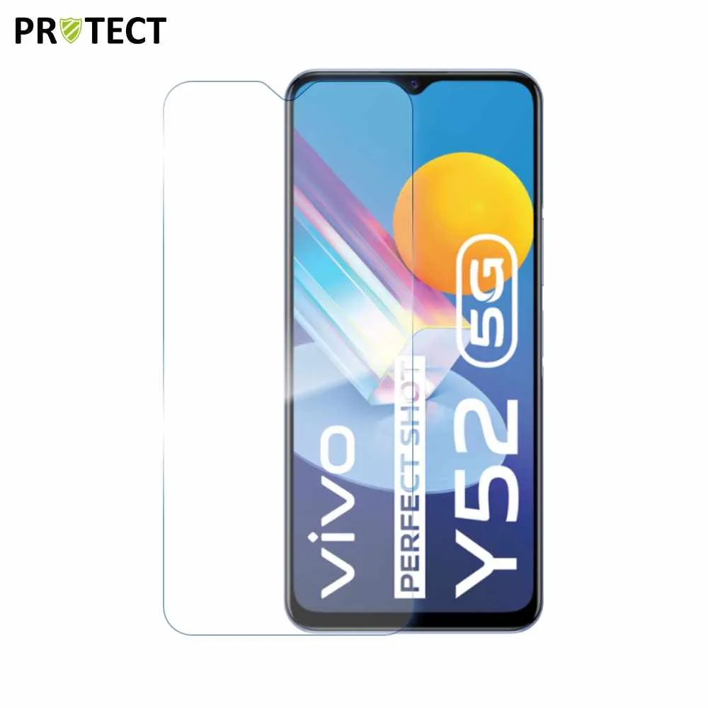 Verre Trempé Classique PROTECT pour Vivo Y52 5G Transparent