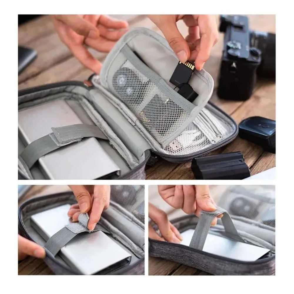 Pochette de Rangement Waterproof (19x12x3.5cm) Gris — vue 2