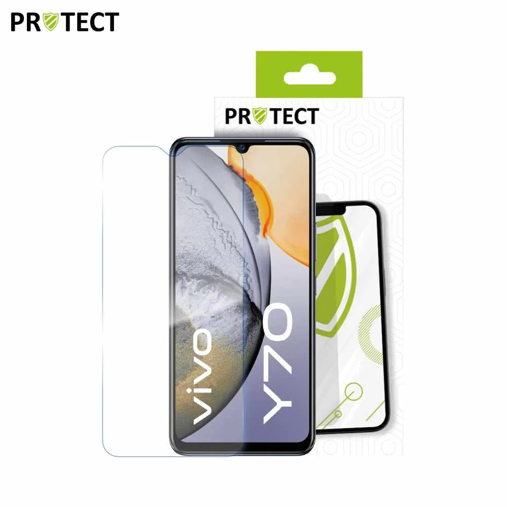 Verre Trempé Classique PROTECT pour Vivo Y70 Transparent — vue 2