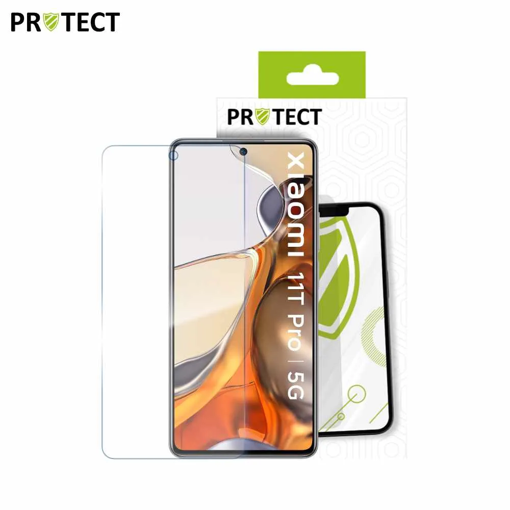Verre Trempé Classique PROTECT pour Xiaomi 11T 5G & 11T Pro 5G Transparent — vue 2