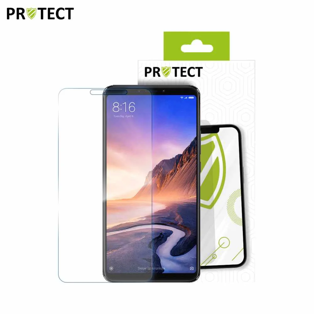 Verre Trempé Classique PROTECT pour Xiaomi Mi Max 3 Transparent — vue 2