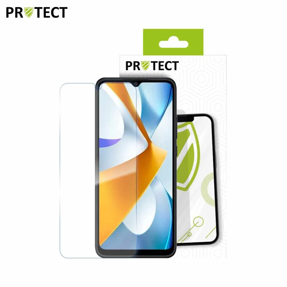 Verre Trempé Classique PROTECT pour Xiaomi Poco C40 Transparent — vue 2
