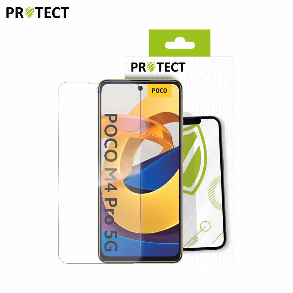 Verre Trempé Classique PROTECT pour Xiaomi Poco M4 Pro 5G Transparent — vue 2